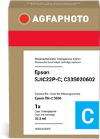 Agfa Photo APESJIC22PC cyan ink cartridge