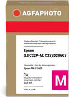 Agfa Photo APESJIC22PM magenta ink cartridge