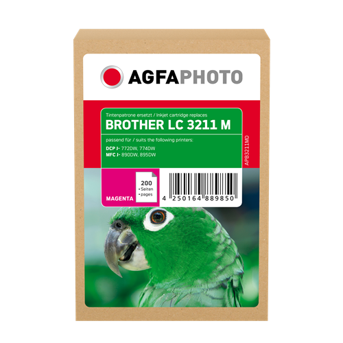 Agfa Photo APB3211MD magenta ink cartridge