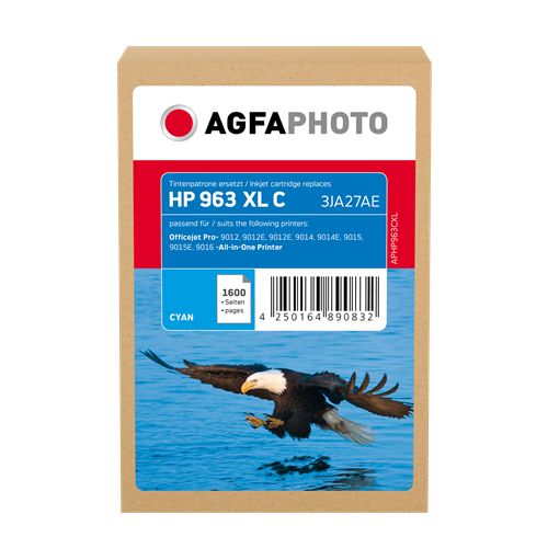 Agfa Photo APHP963CXL cyan ink cartridge