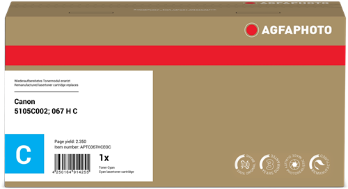 Agfa Photo APTC067HCEOC cyan toner