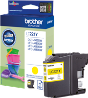 Brother LC221Y yellow ink cartridge
