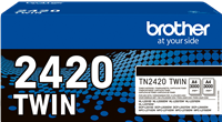 Brother TN-2420TWIN multipack black