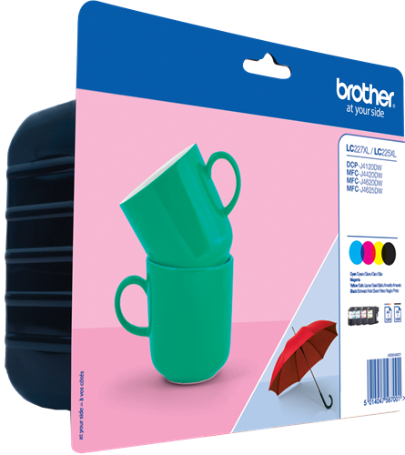 Brother LC-227XL+LC-225XL black / cyan / magenta / yellow value pack