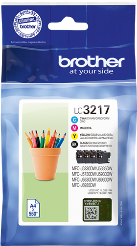 Brother LC-3217 multipack black / cyan / magenta / yellow