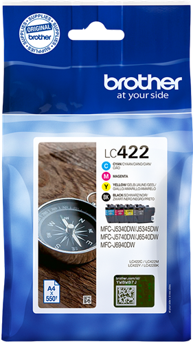 Brother LC-422 multipack black / cyan / magenta / yellow