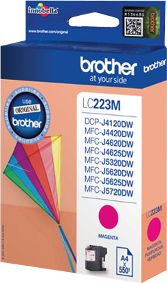 Brother LC223M magenta ink cartridge