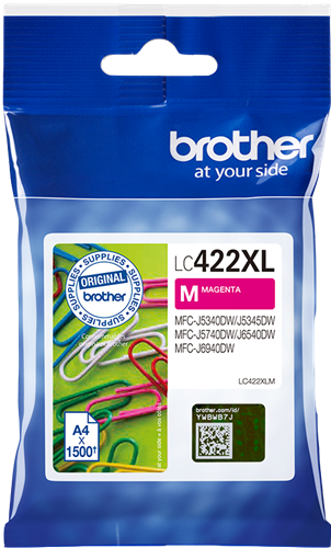Brother LC422XLM magenta ink cartridge