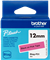 Brother Btag-P31 tape black on pink
