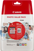 Canon CLI-581 Photo Value Pack black / cyan / magenta / yellow value pack