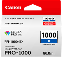 Canon PFI-1000b Blue ink cartridge