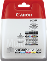 Canon PGI-580 + CLI-581 multipack black / cyan / magenta / yellow
