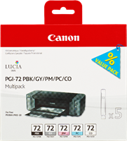 Canon PGI-72 multipack black / magenta / cyan / Gray / clear