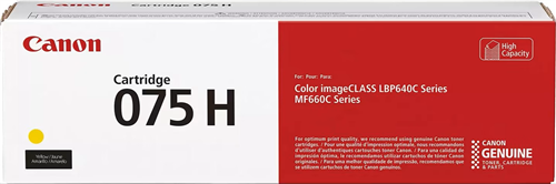 Canon 075 hy yellow toner