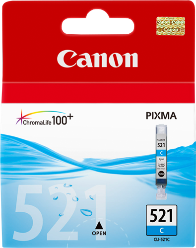 Canon CLI-521c cyan ink cartridge