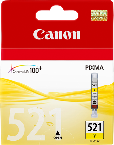 Canon CLI-521y yellow ink cartridge