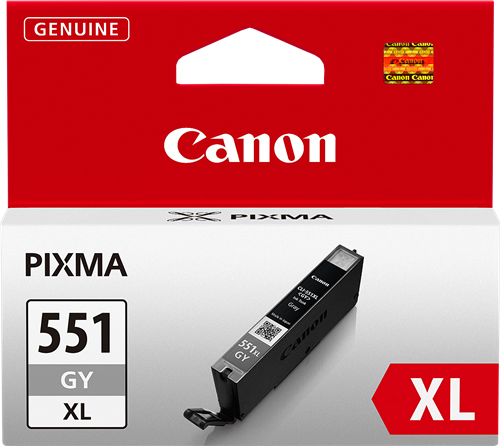 Canon CLI-551GY XL Gray ink cartridge