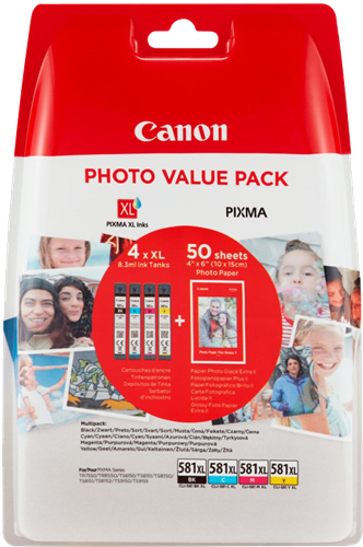 Canon PIXMA TS8251 CLI-581 XL Photo