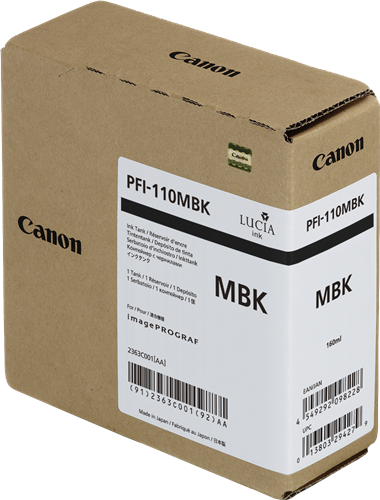 Canon PFI-110mbk