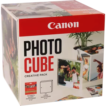 Canon PIXMA G1520 PP-201 5x5 Photo Cube Creative Pack