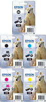 Epson 26 XL multipack black / Black (photo) / cyan / magenta / yellow