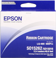 Epson S015016 black ribbon