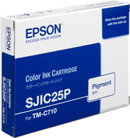 Epson SJIC25P black ink cartridge