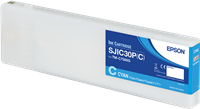 Epson SJIC30P-C cyan ink cartridge