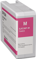 Epson SJIC36P-M magenta ink cartridge