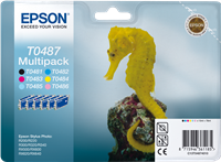 Epson T0487 multipack black / cyan / magenta / yellow / cyan (light) / magenta (light)