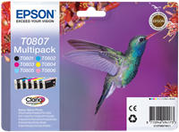 Epson T0807 multipack black / cyan / magenta / yellow / cyan (light) / magenta (light)