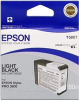 Epson T5807 lightblack ink cartridge