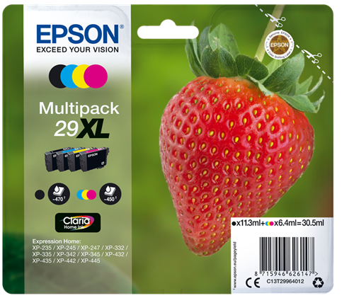 Epson 29 XL multipack black / cyan / magenta / yellow