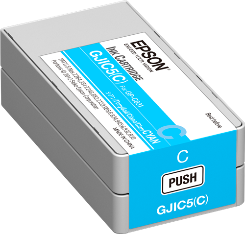 Epson GJIC5-C cyan ink cartridge