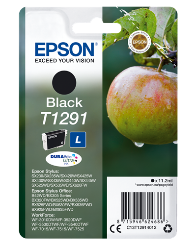 Epson T1291 black ink cartridge