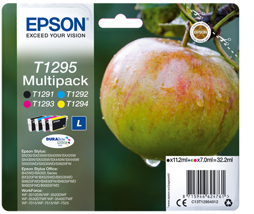 Epson T1295 multipack black / cyan / magenta / yellow