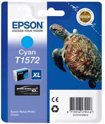 Epson T1572 XL cyan ink cartridge