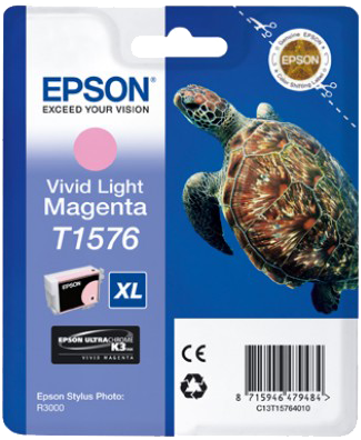 Epson T1576 XL magenta (light) ink cartridge