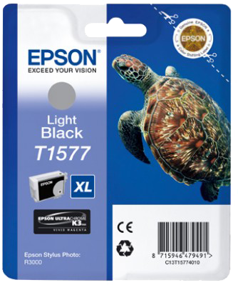 Epson T1577 XL lightblack ink cartridge