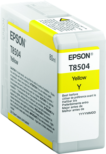 Epson T8504 yellow ink cartridge