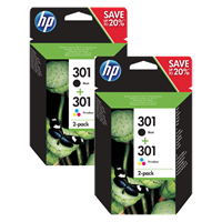 HP 301 Promo-Pack multipack black / more colours