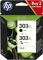 HP 303XL multipack black / more colours