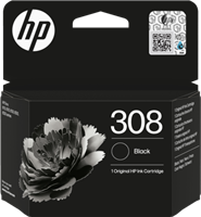 HP 308 black ink cartridge