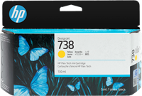 HP 738 yellow ink cartridge