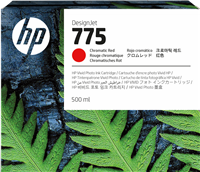 HP 775 chromatic red ink cartridge