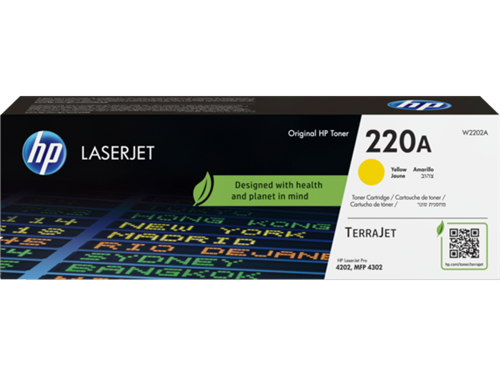 HP 220A yellow toner