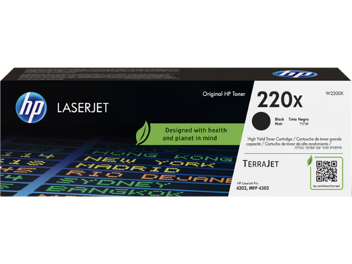 HP 220X black toner