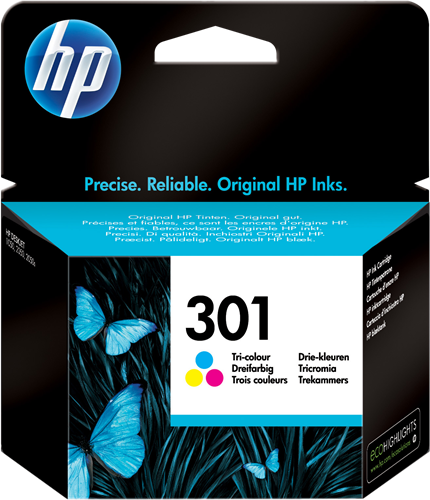 HP 301 more colours ink cartridge