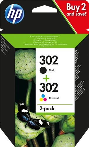 HP 302 multipack black / more colours