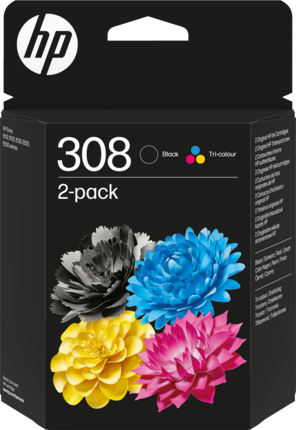 HP 308 multipack black / more colours